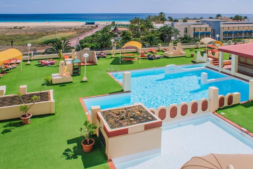 Terrazza E Vista Sull'Oceano, Wi-Fi, Piano 3, Piscina Sullo Stesso Piano Apartment Morro Jable  Exterior foto